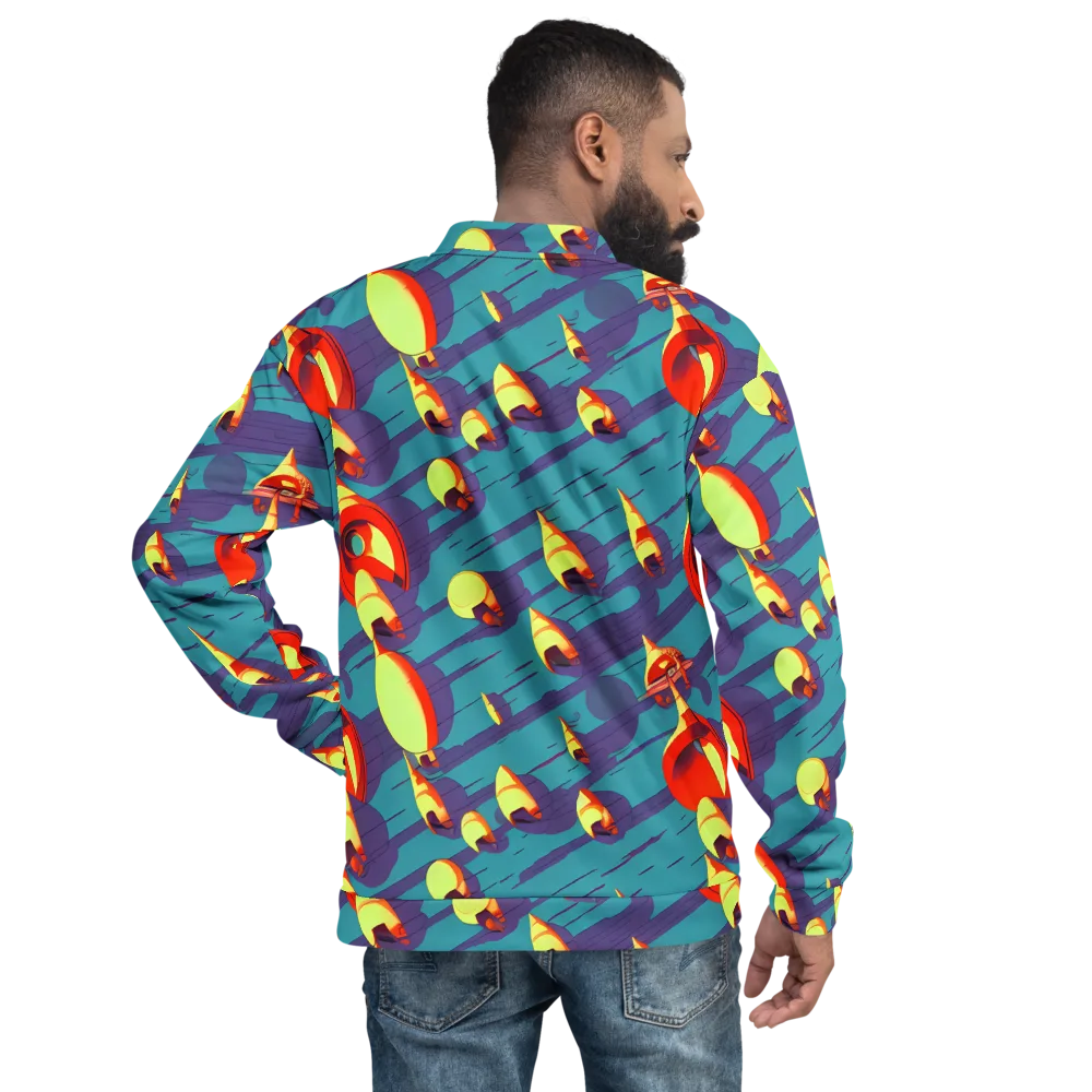 Sailor's Mirage on Bomber Jacket — Back