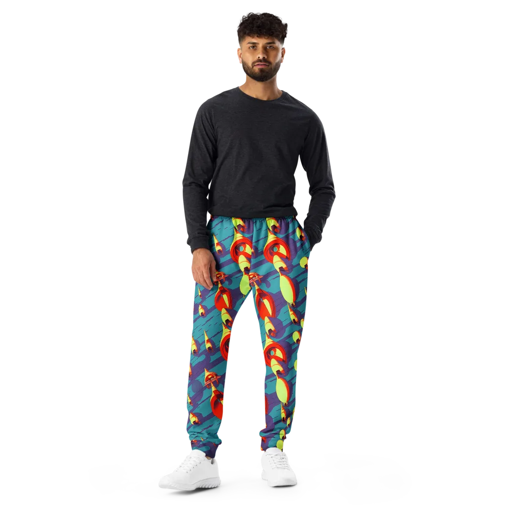 Sailor's Mirage on Men's Joggers — Front