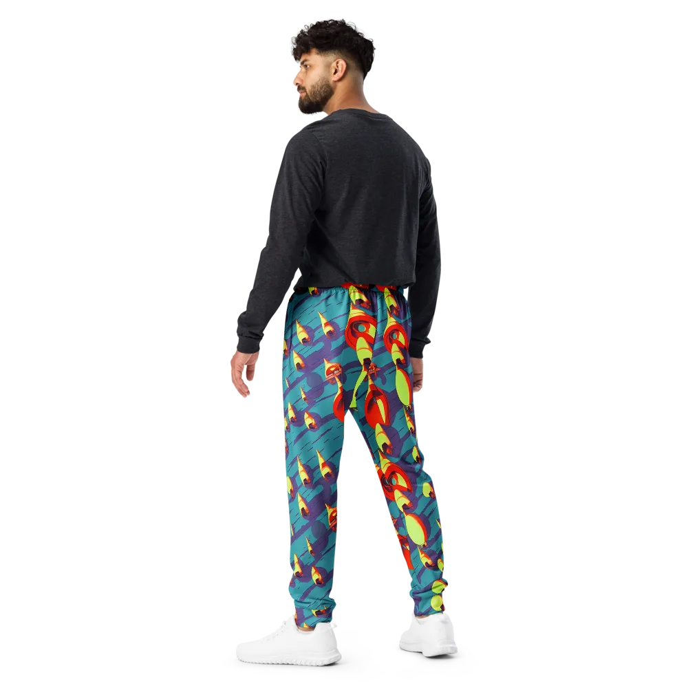 Sailor's Mirage on Men's Joggers — Back