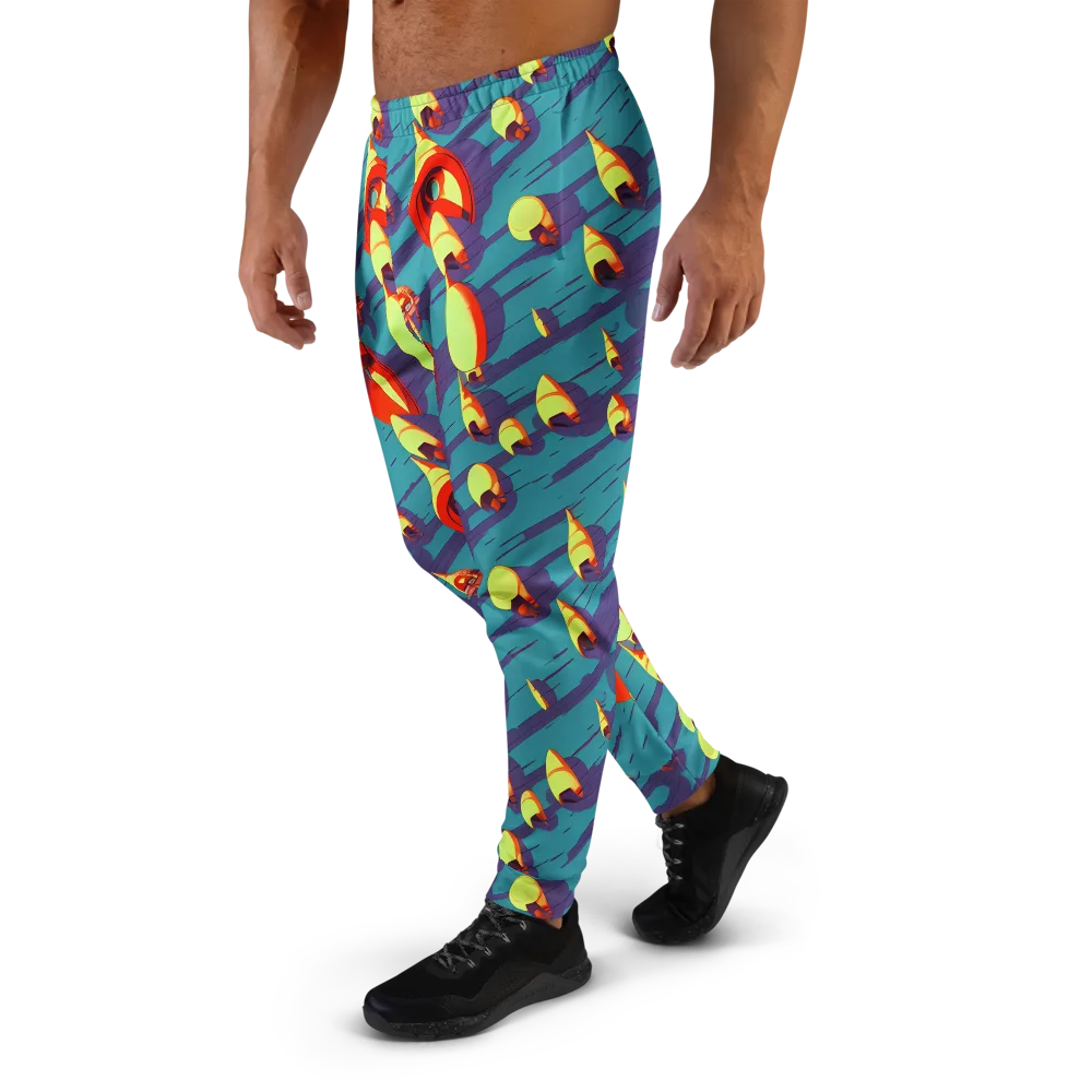 Sailor's Mirage on Men's Joggers — Left