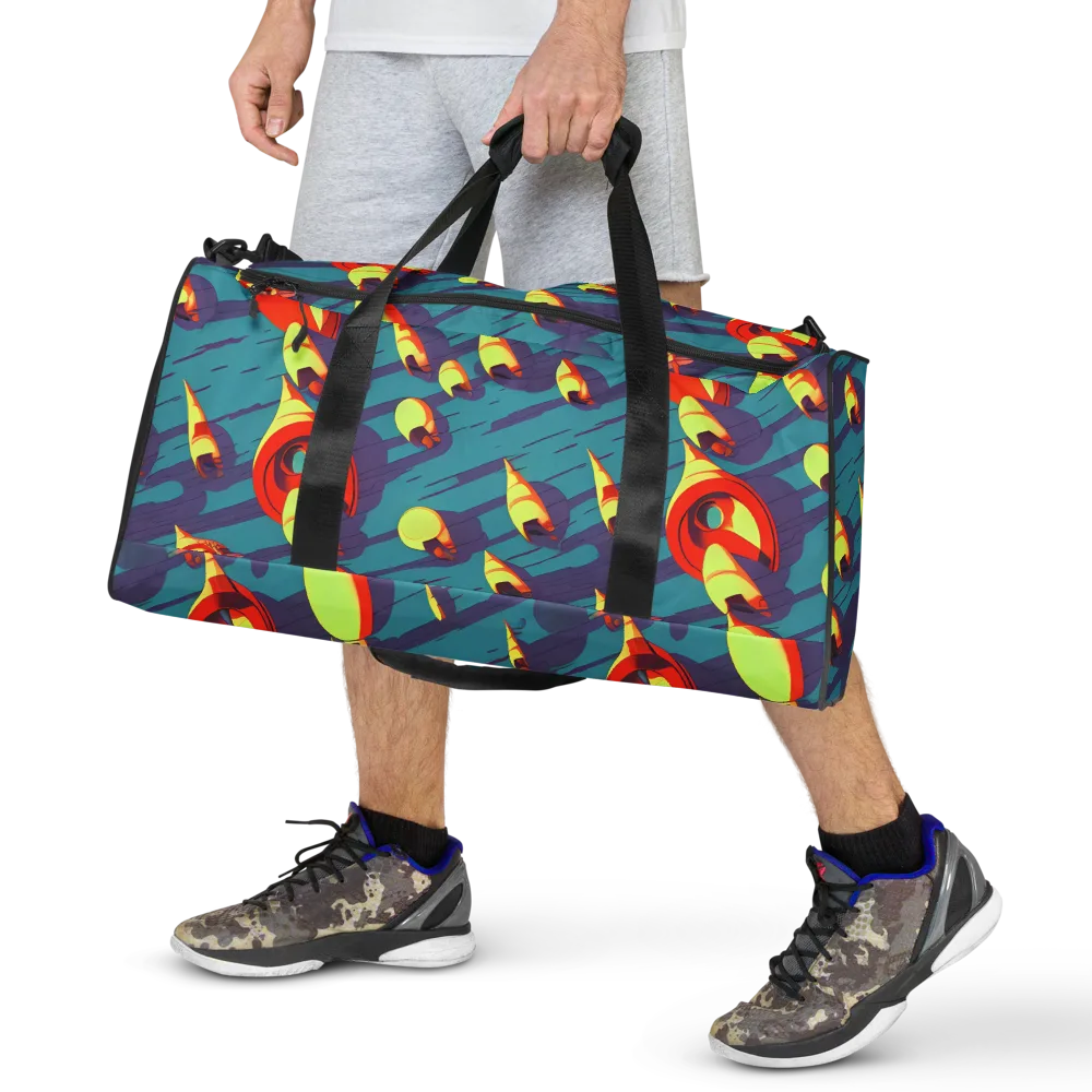 Sailor's Mirage on Duffle Bag — Front