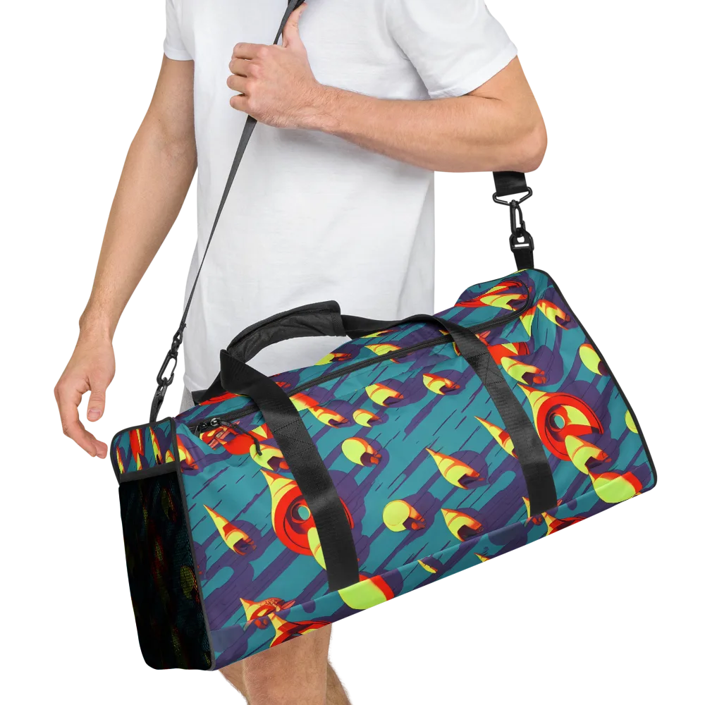 Sailor's Mirage on Duffle Bag — Right Front