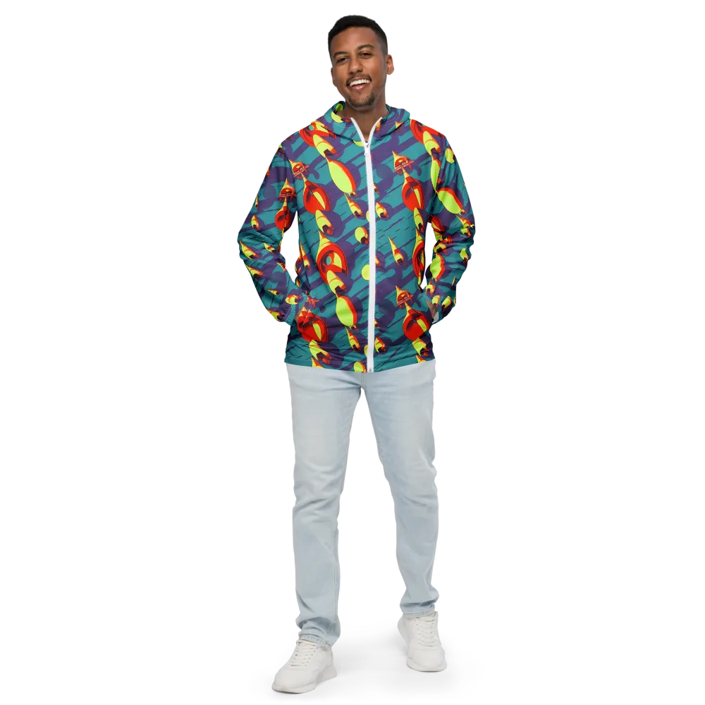Sailor's Mirage on Men's Windbreaker — Front