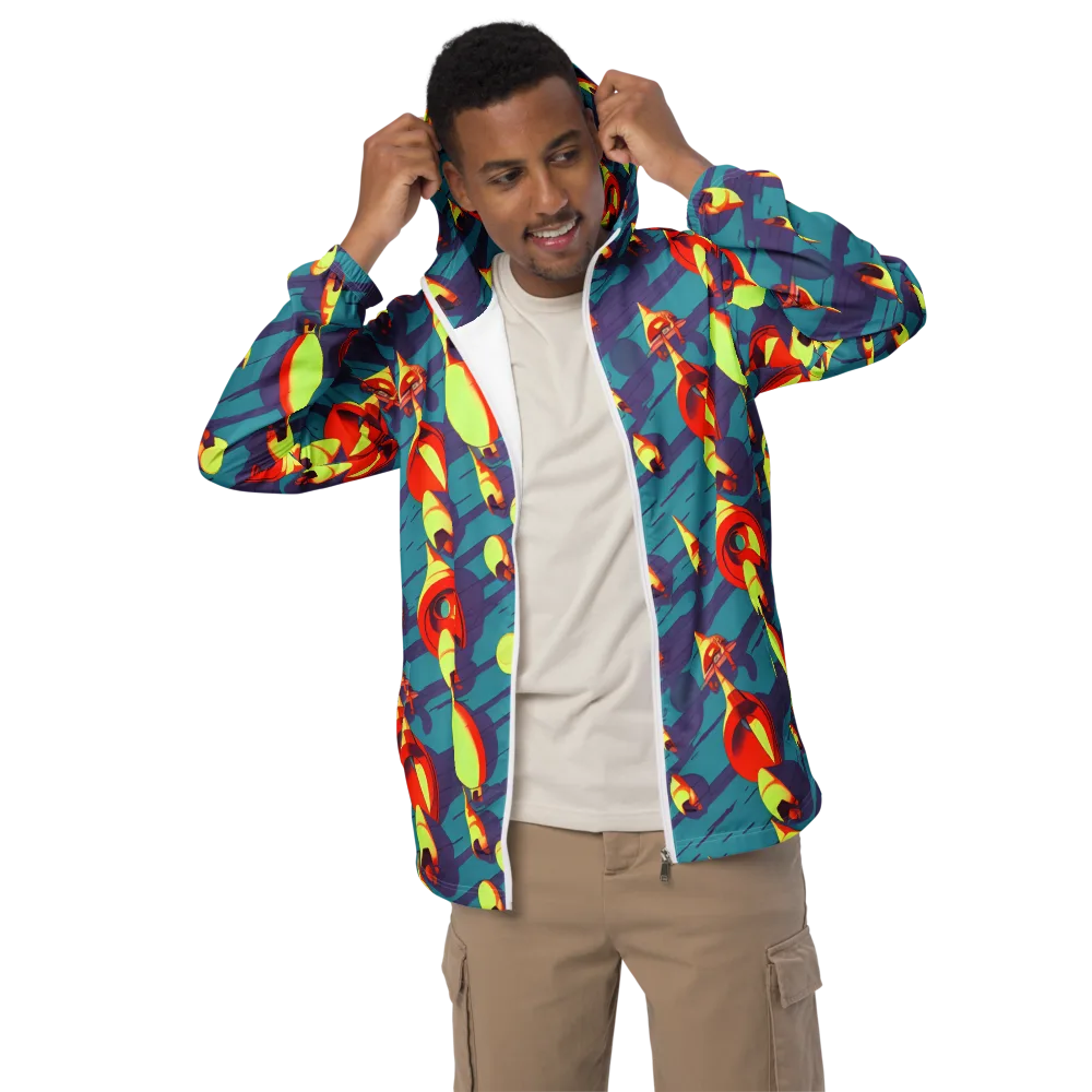 Sailor's Mirage on Men's Windbreaker — Front