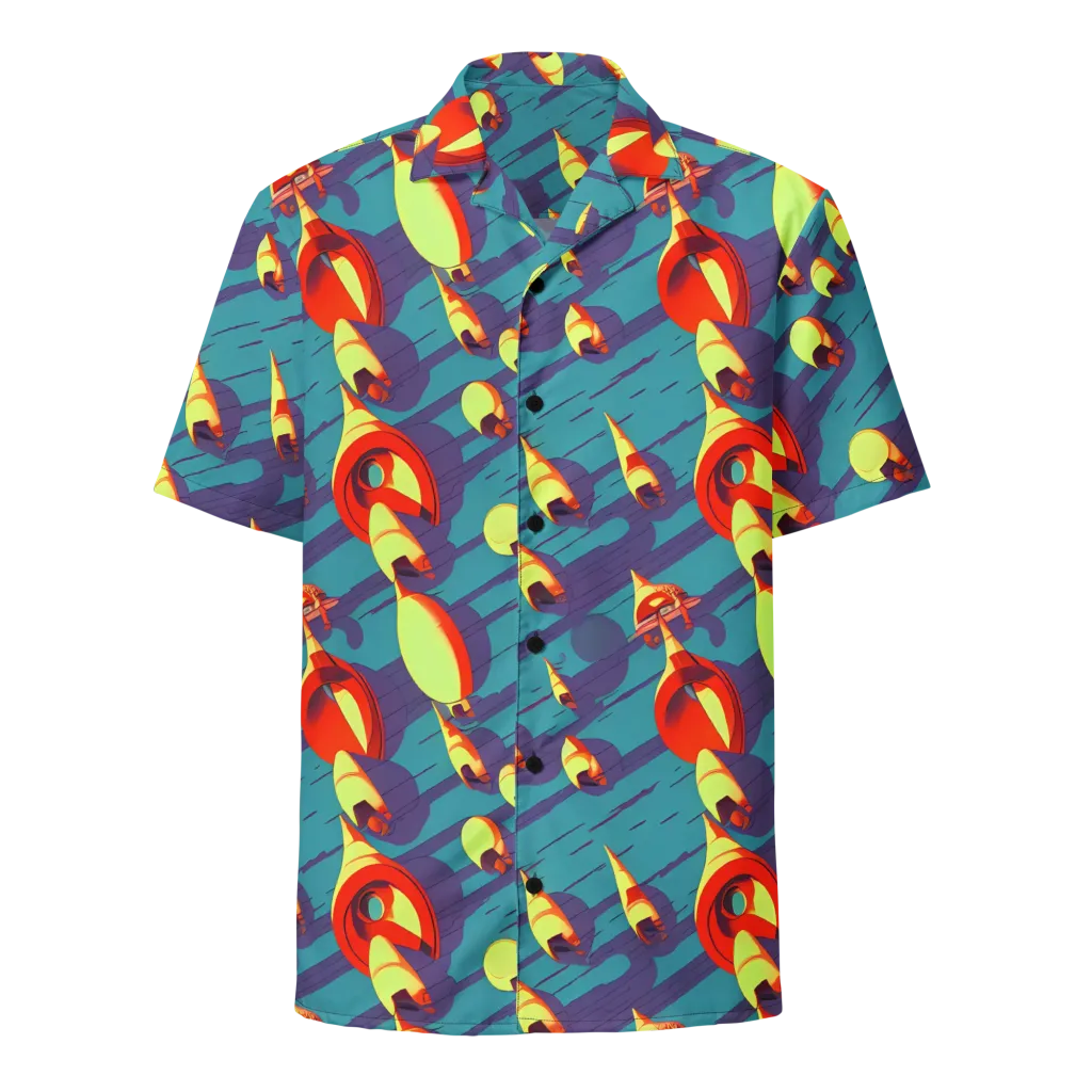 Sailor's Mirage on Button Shirt — Front