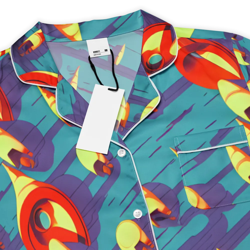 Sailor's Mirage on Women's Short Sleeve Pajama Top — Product details