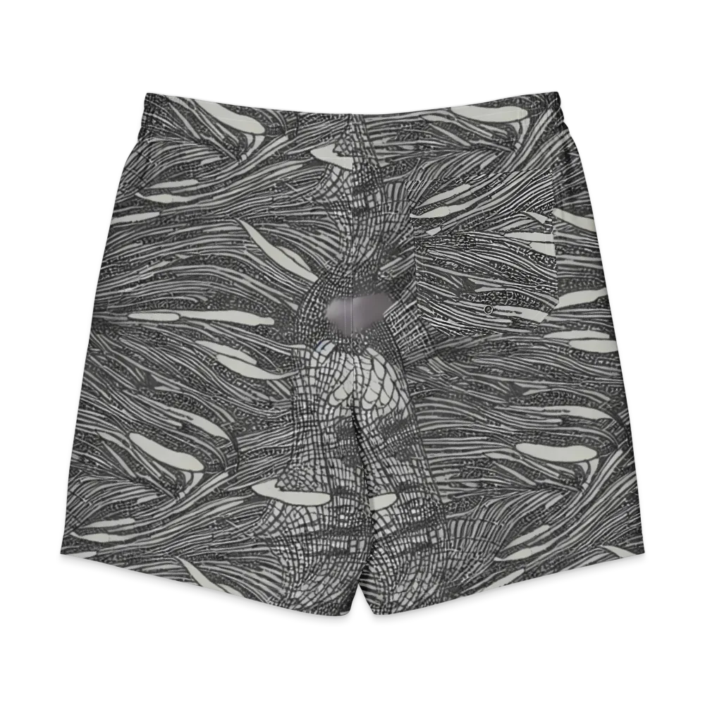 Sable Currents on Men's Board Shorts — Back