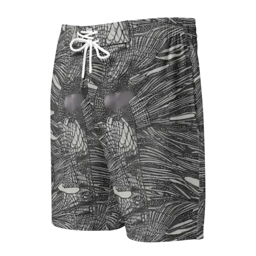 Sable Currents on a Men's Board Shorts