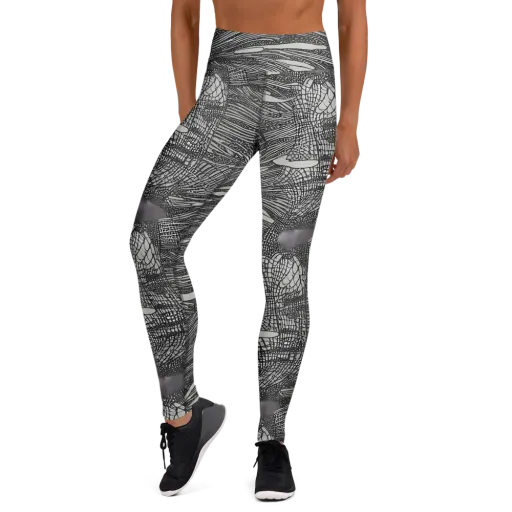Sable Currents on a Yoga Leggings