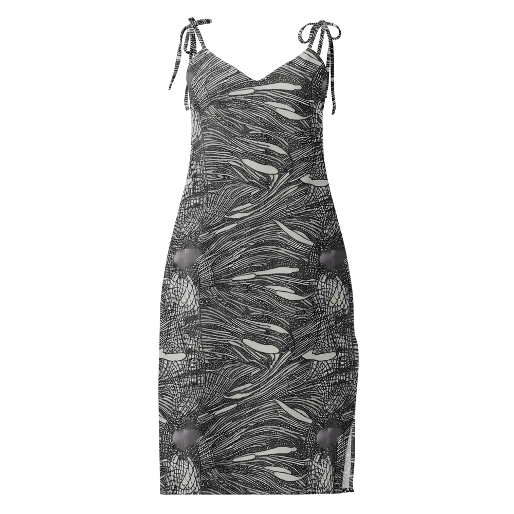 Sable Currents on Slip Dress — Front