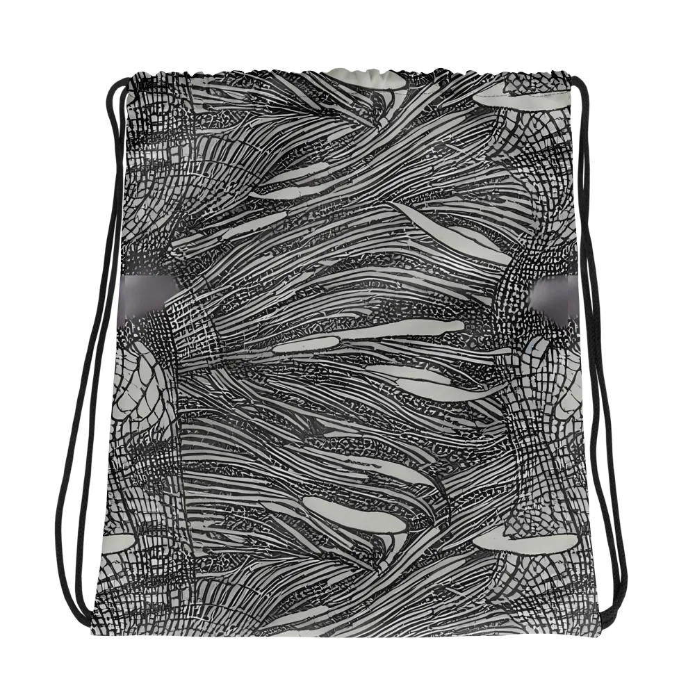 Sable Currents on Drawstring Bag — Photo