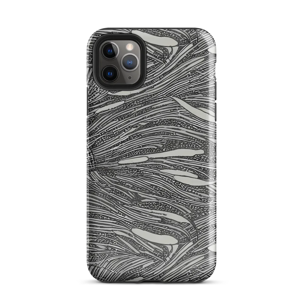 Sable Currents on Tough Case for iPhone® — Front