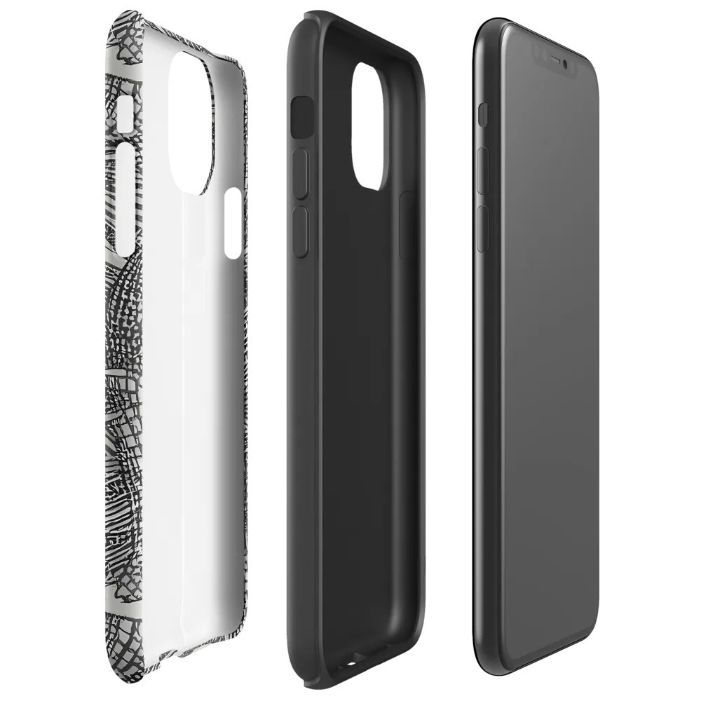 Sable Currents on Tough Case for iPhone® — Right