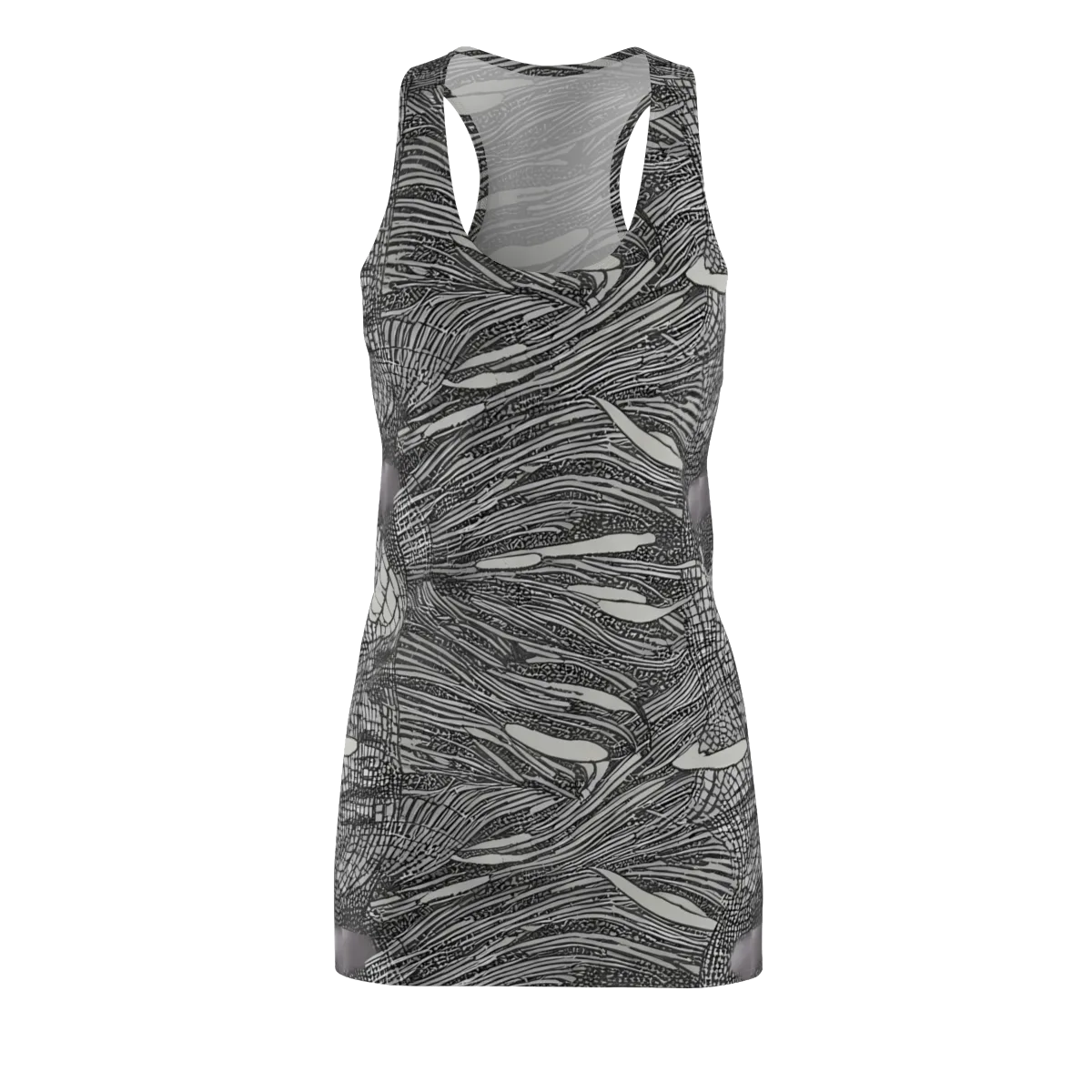 Sable Currents on Racerback Dress — Front