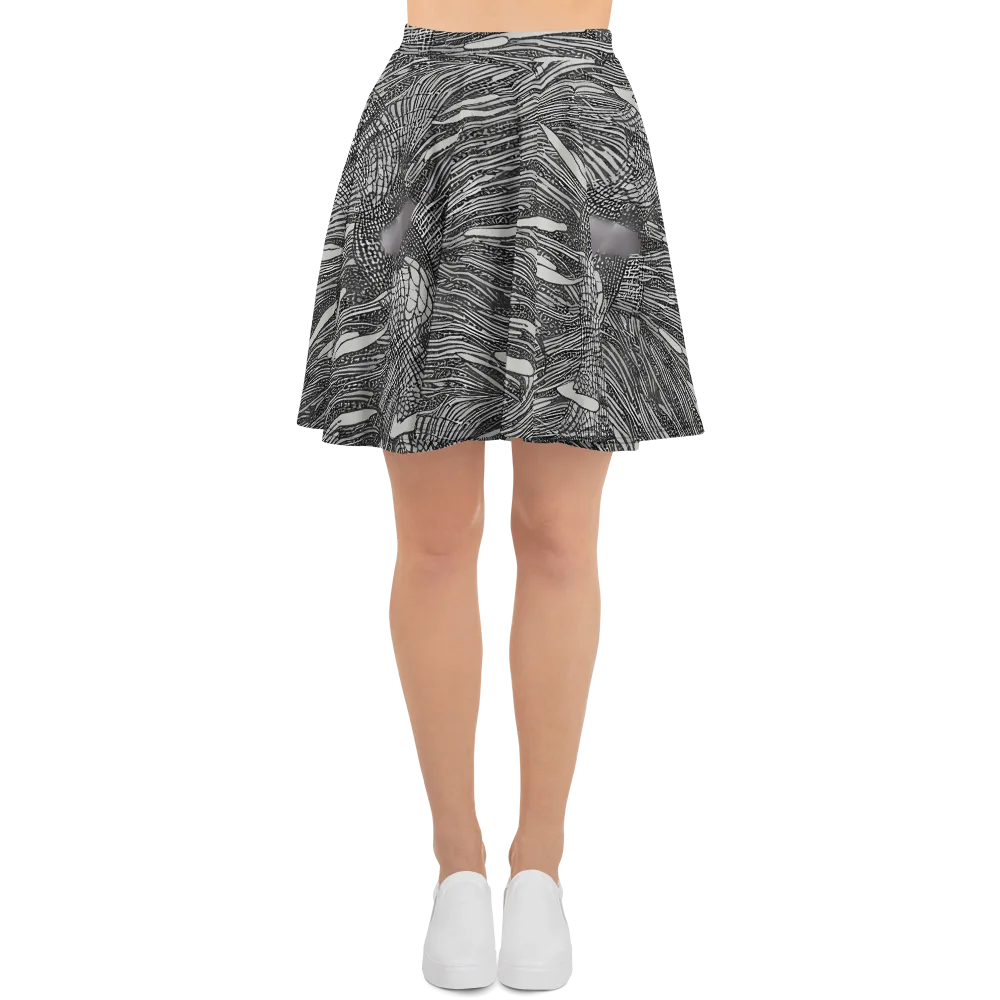 Sable Currents on Skater Skirt — Front