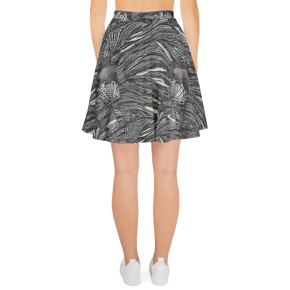 Sable Currents on Skater Skirt — Back