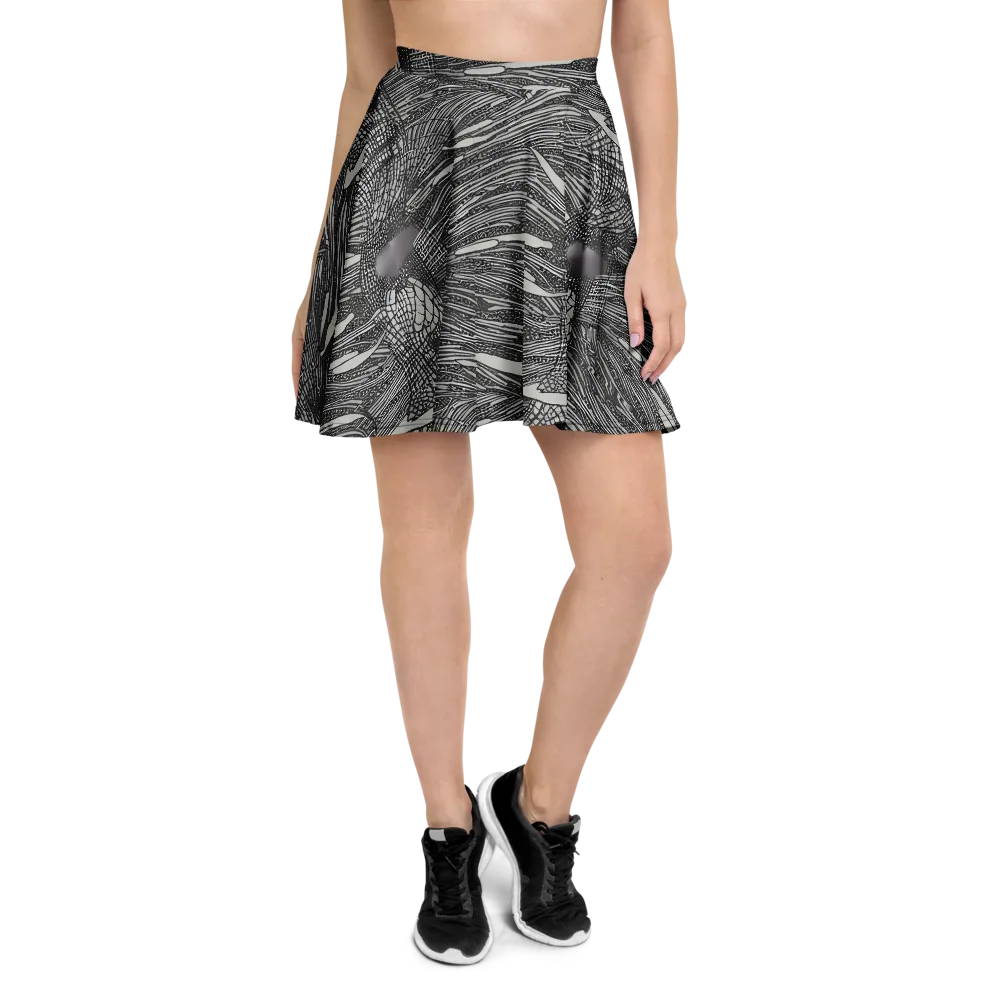 Sable Currents on Skater Skirt — Front
