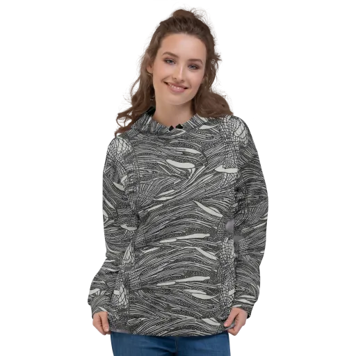 Sable Currents on a Hoodie