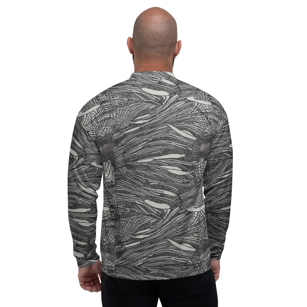 Sable Currents on Bomber Jacket — Back