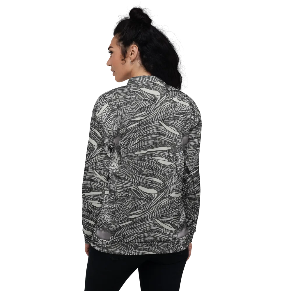 Sable Currents on Bomber Jacket — Back