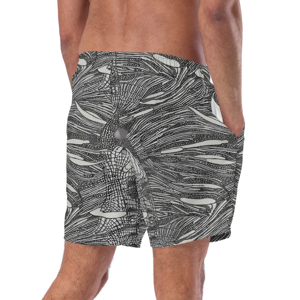 Sable Currents on Swim Trunks — Right Back