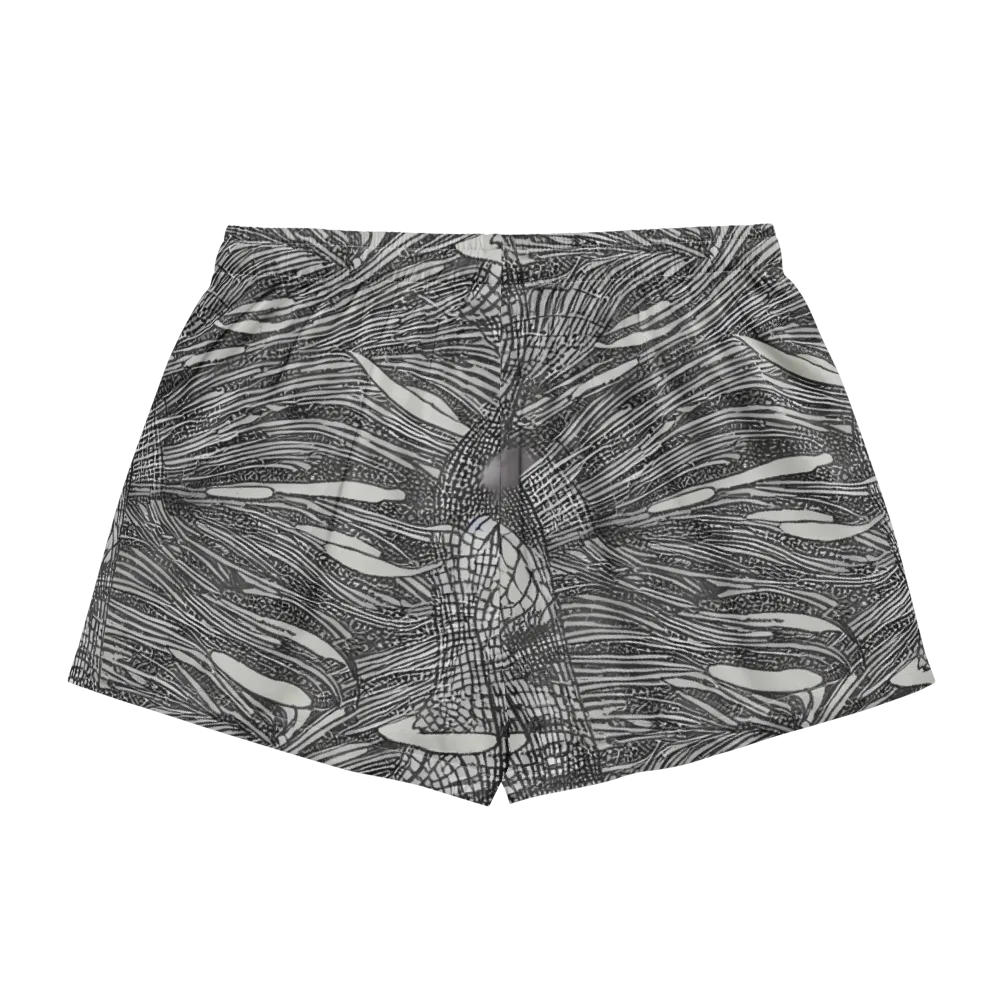 Sable Currents on Women's Pajama Shorts — Back
