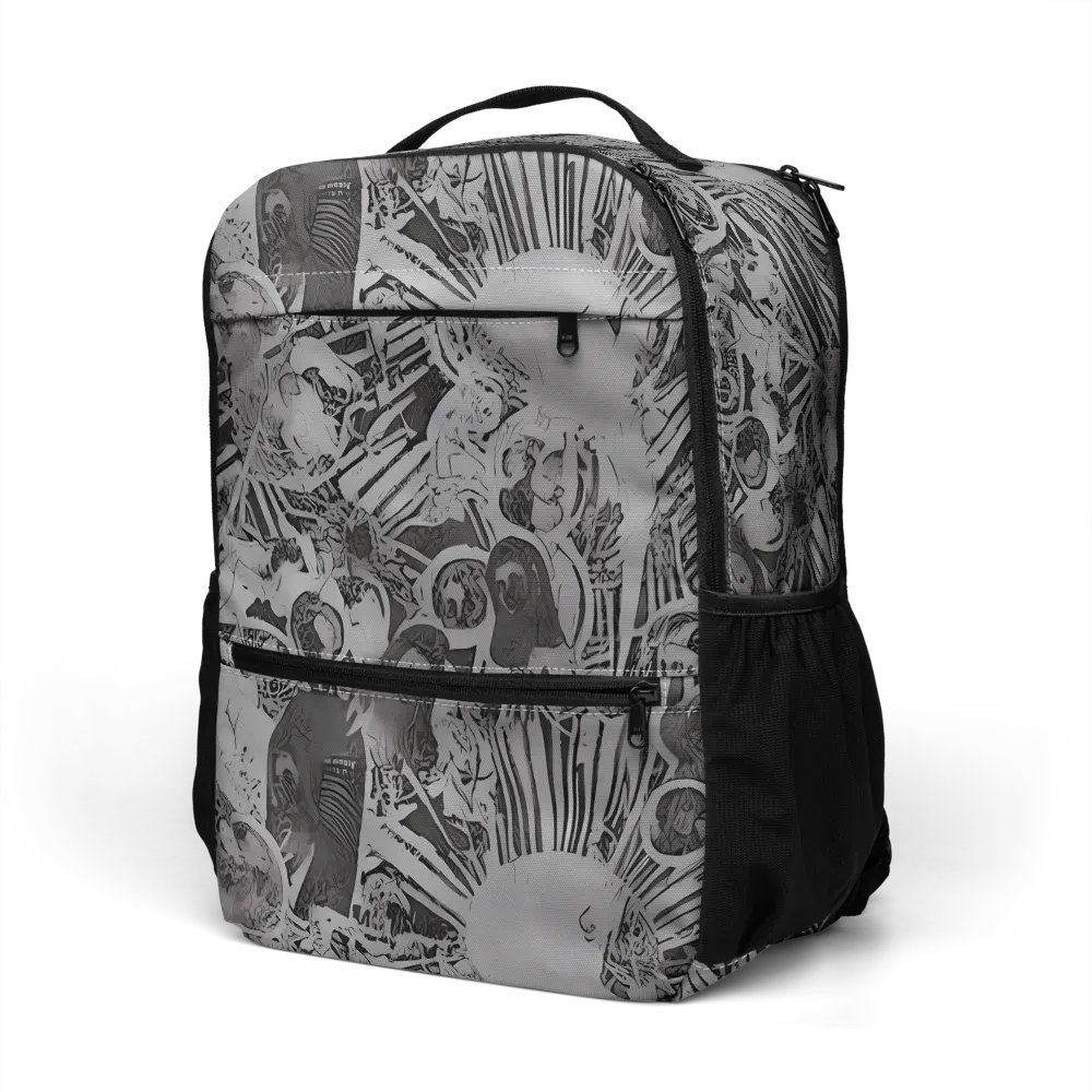 Dusk Enigma on Utility Backpack — Left Front
