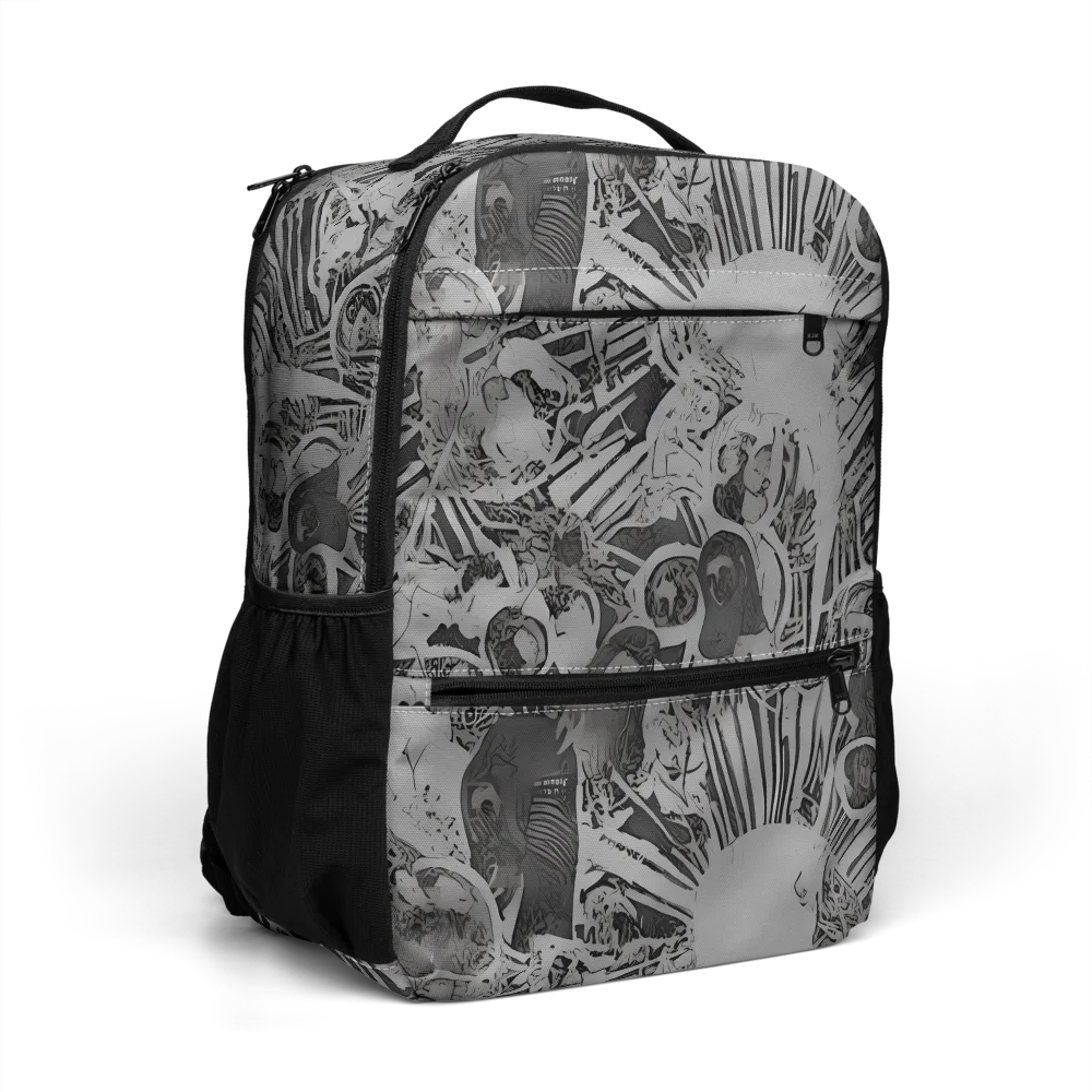 Dusk Enigma on Utility Backpack — Right Front