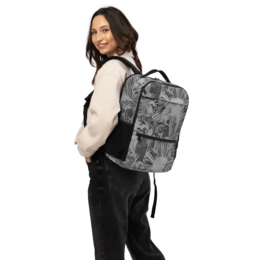 Dusk Enigma on Utility Backpack — Back