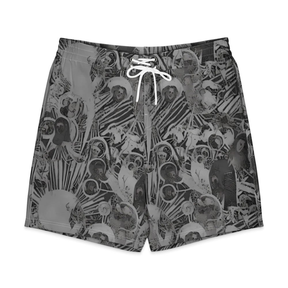 Dusk Enigma on Men's Board Shorts — Front