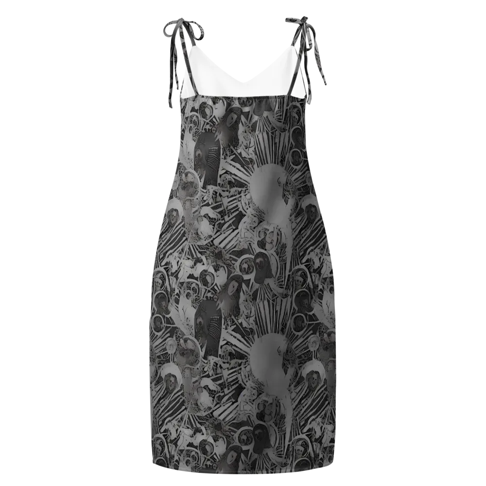 Dusk Enigma on Slip Dress — Back