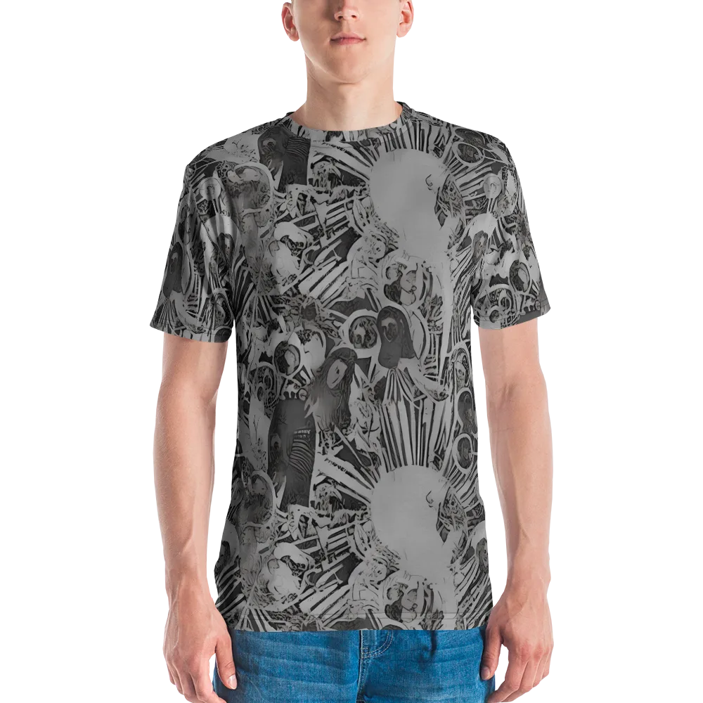 Dusk Enigma on Men's Crew Neck T-Shirt — Front