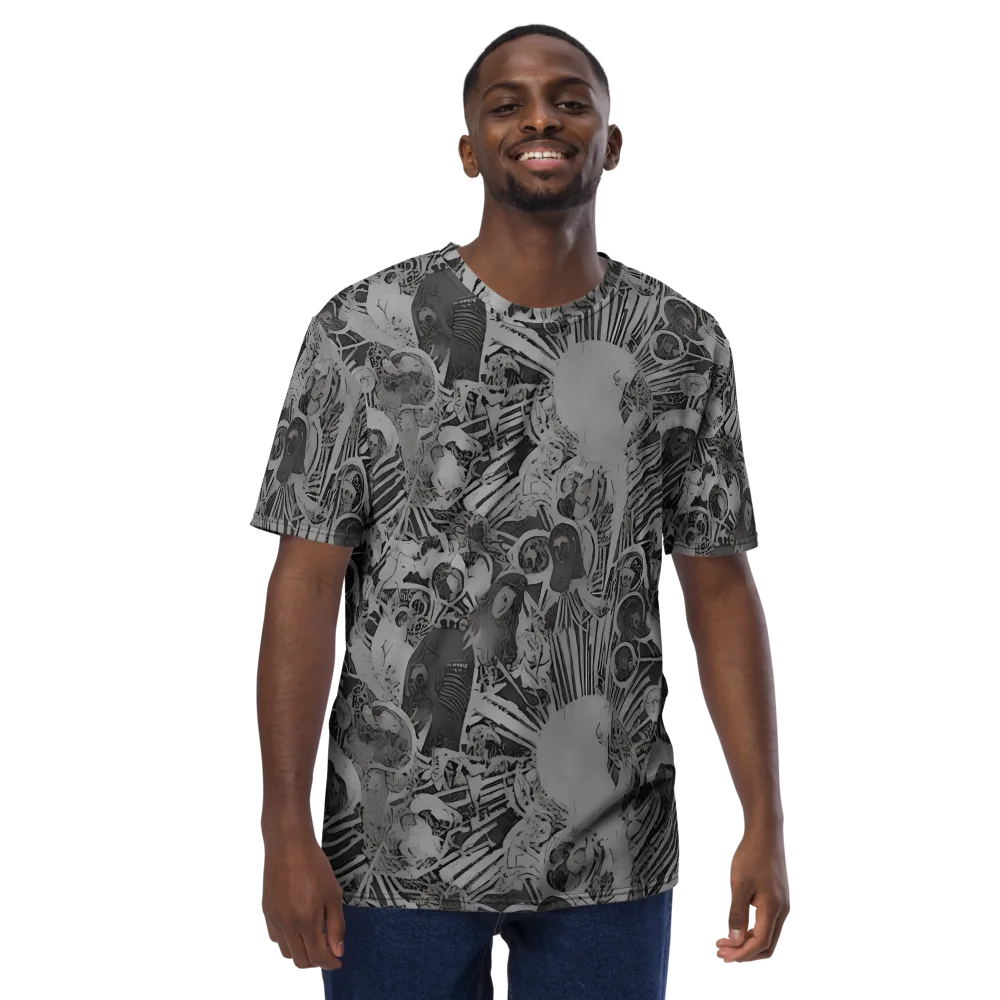 Dusk Enigma on Men's Crew Neck T-Shirt — Front
