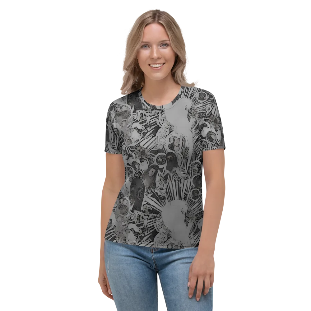 Dusk Enigma on Women's Crew Neck T-Shirt — Front