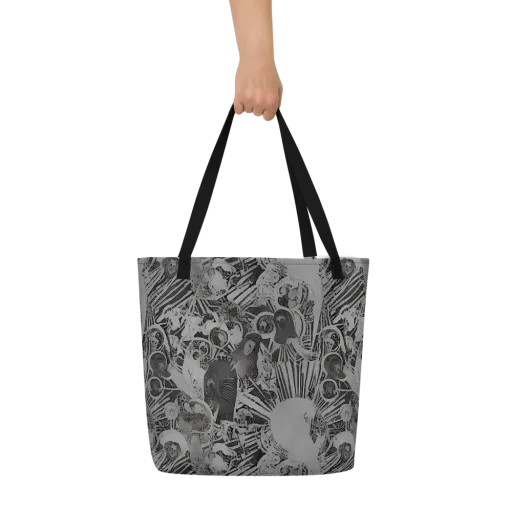 Dusk Enigma on a Large Tote Bag W/ Pocket