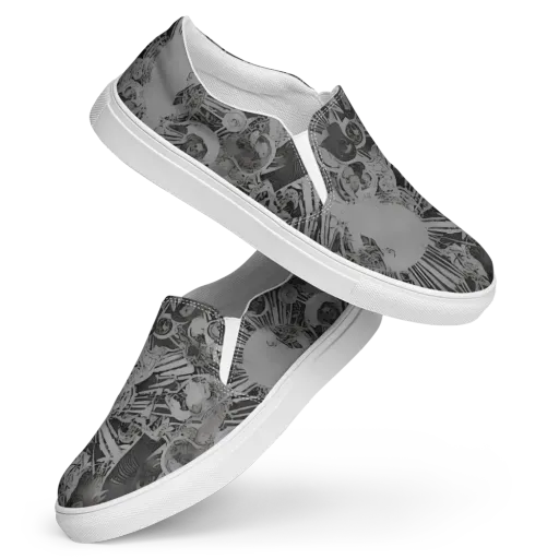 Dusk Enigma on a Women's Slip-On Canvas Shoes