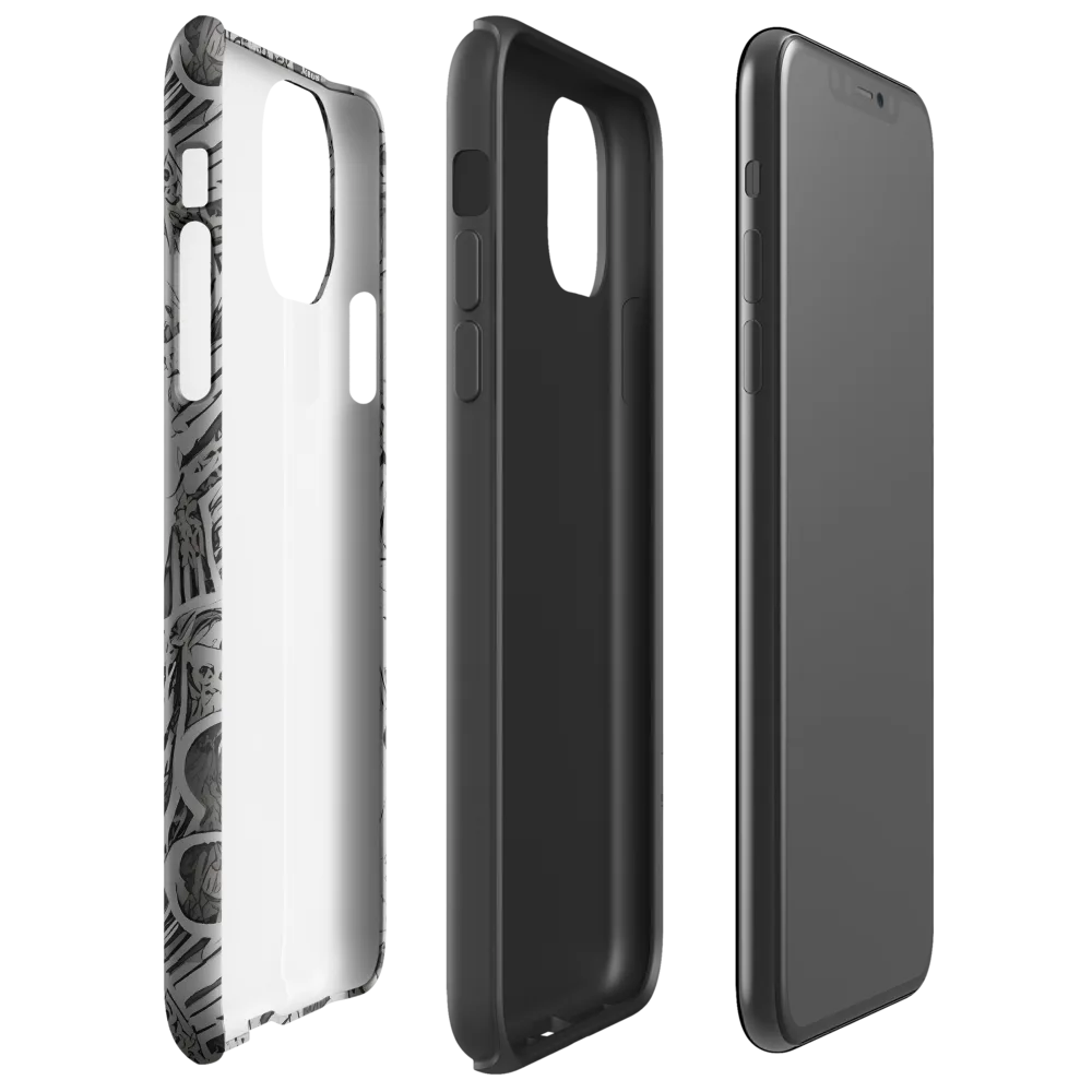 Dusk Enigma on Tough Case for iPhone® — Right
