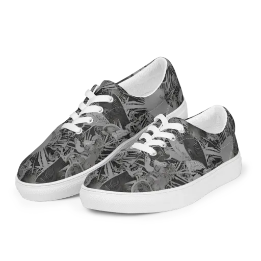 Dusk Enigma on a Men's Lace-Up Canvas Shoes