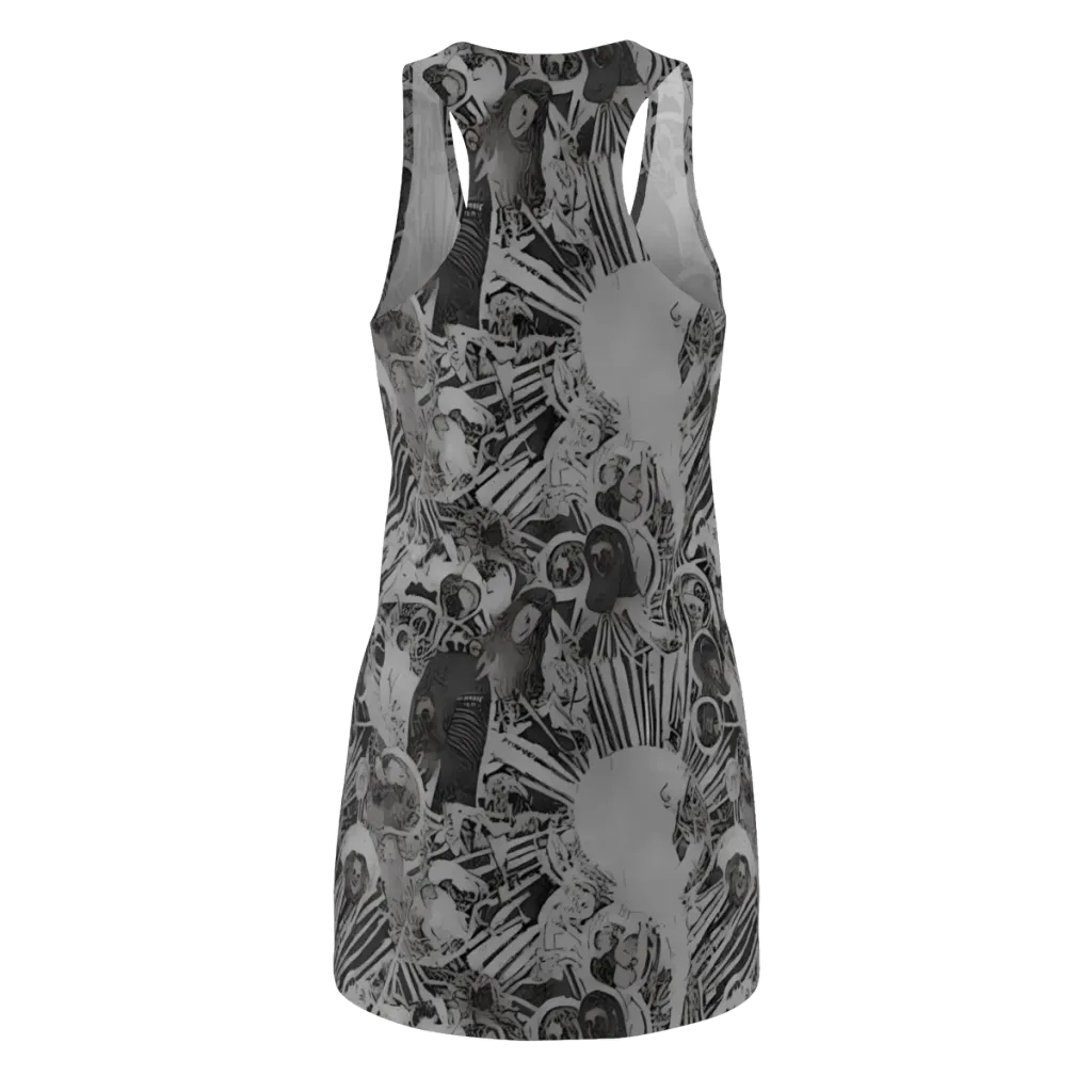 Dusk Enigma on Racerback Dress — Back