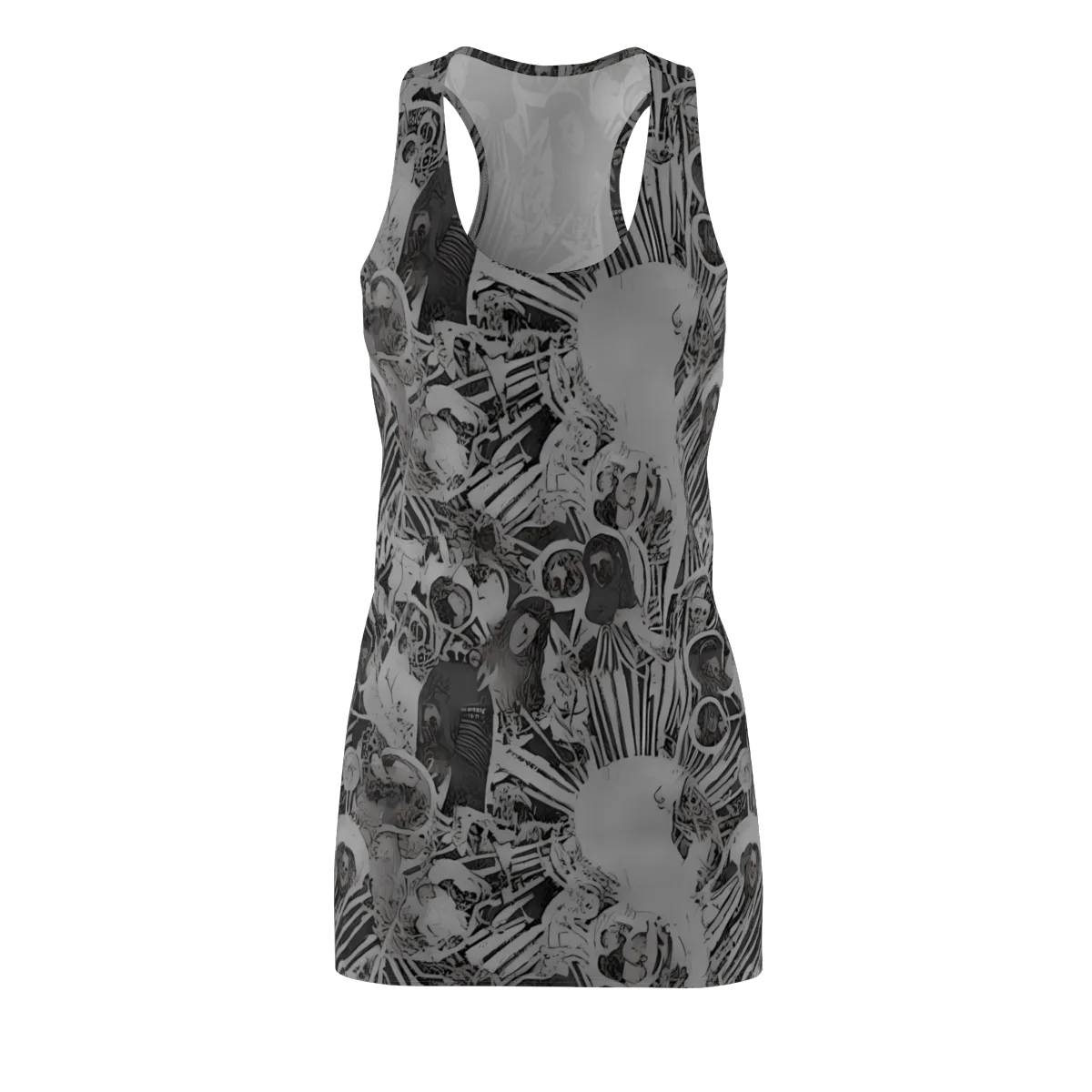 Dusk Enigma on Racerback Dress — Front