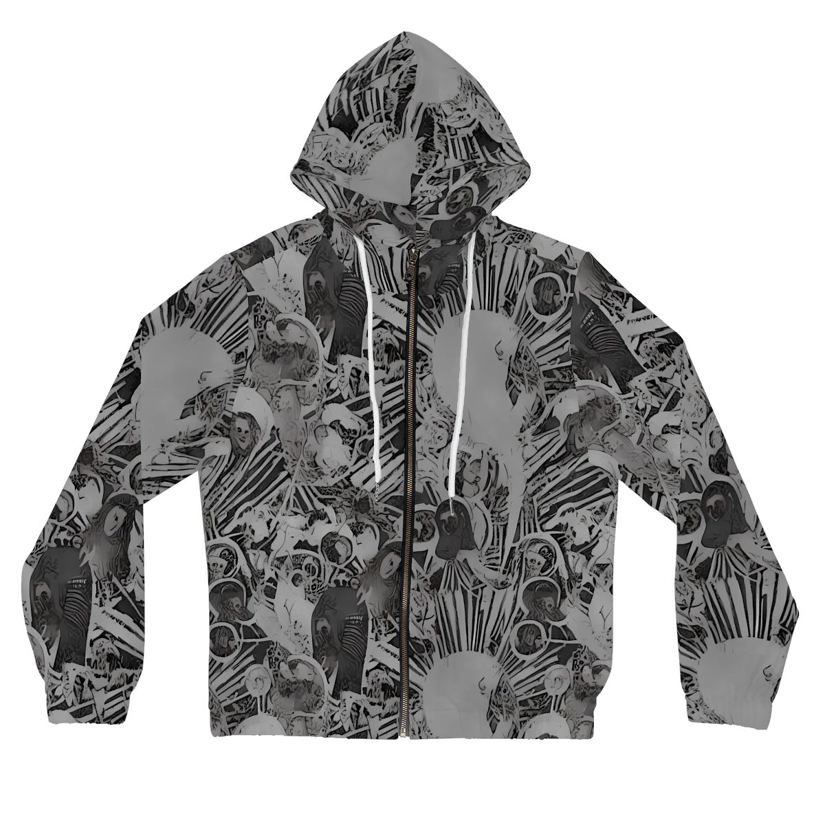 Dusk Enigma on Women's Full-Zip Hoodie — Front