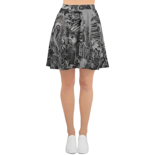 Dusk Enigma on a Skater Skirt