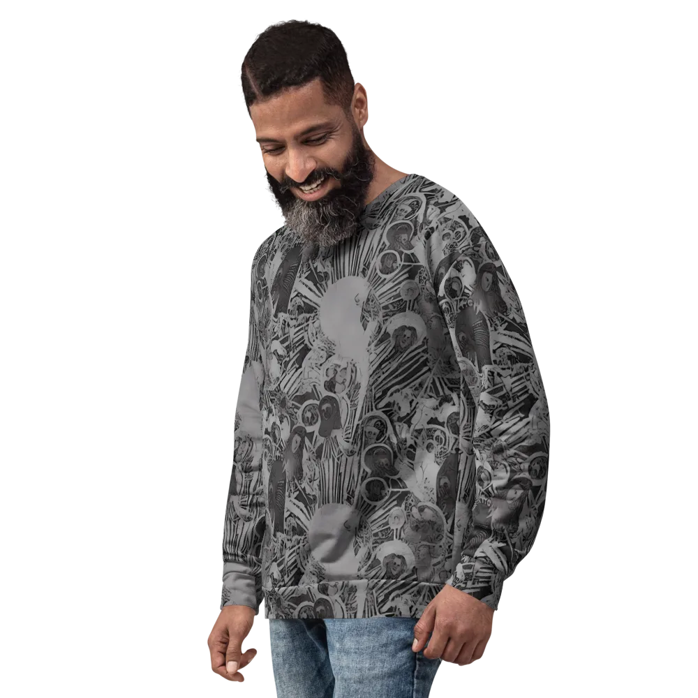 Dusk Enigma on Sweatshirt — Left Front
