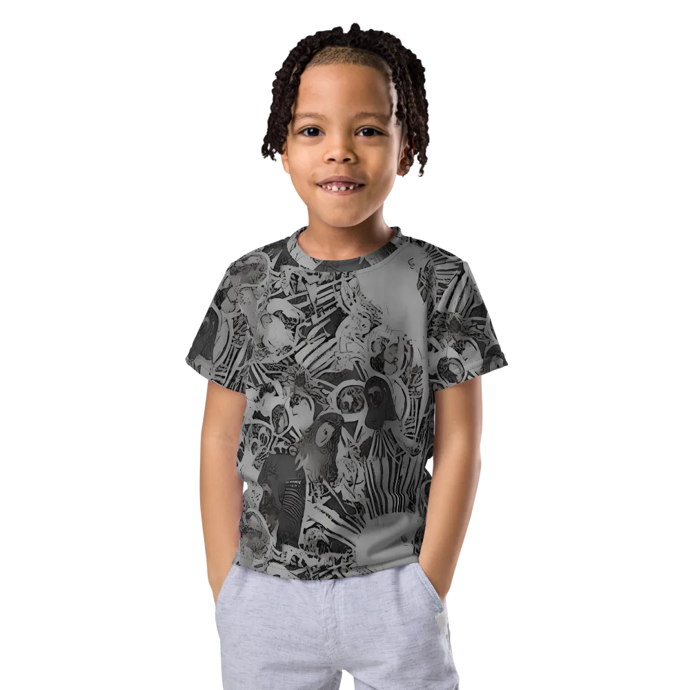 Dusk Enigma on Kids Crew Neck T-Shirt — Front