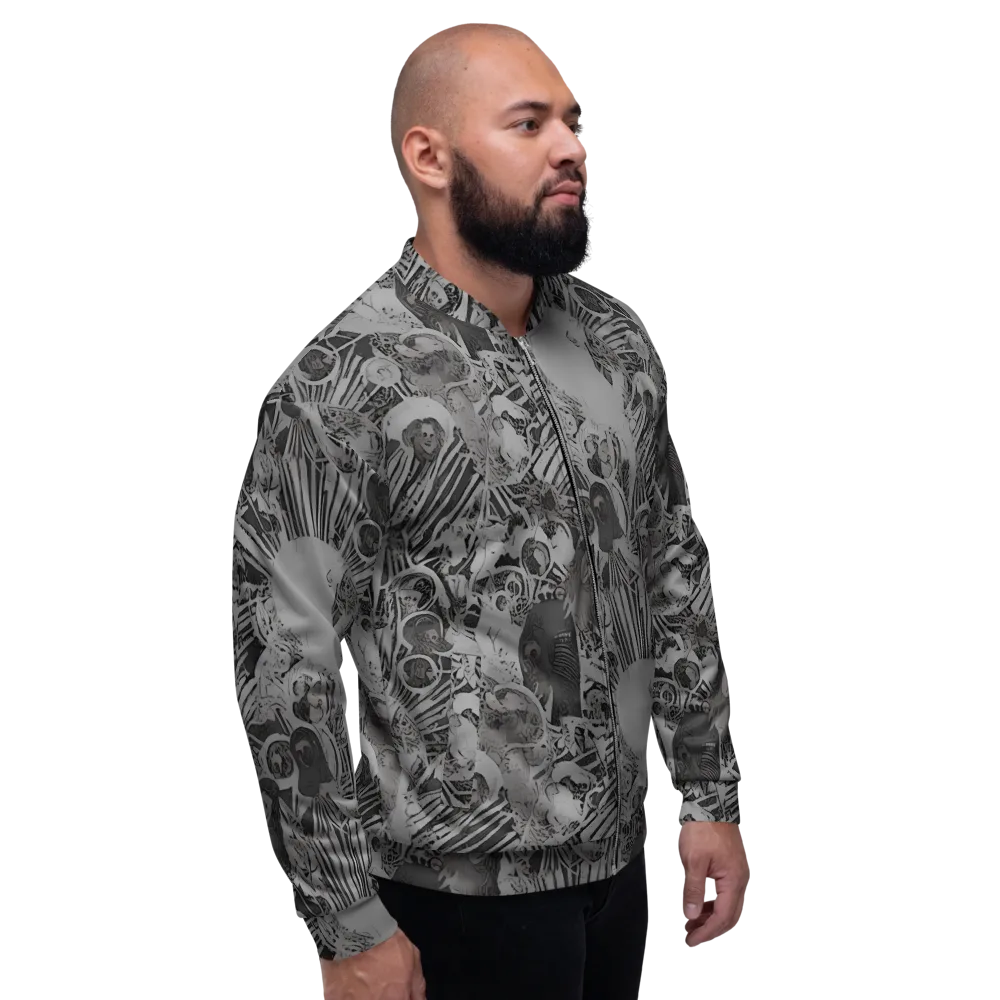 Dusk Enigma on Bomber Jacket — Right