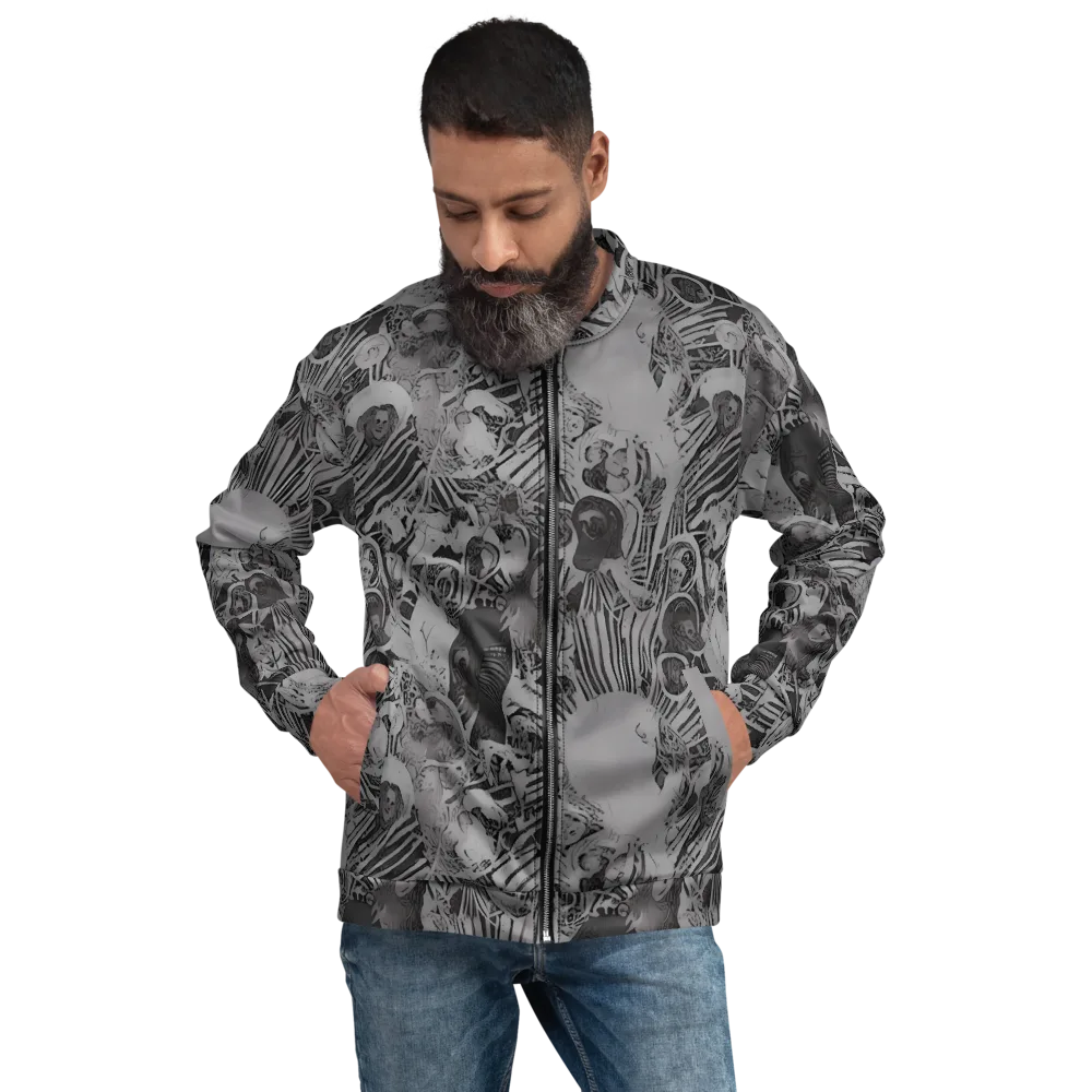 Dusk Enigma on Bomber Jacket — Front