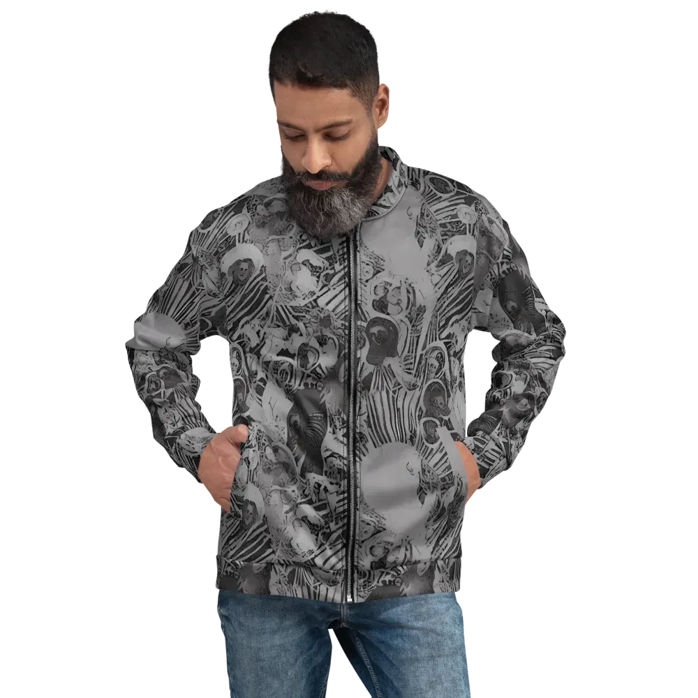 Dusk Enigma on Bomber Jacket — Front