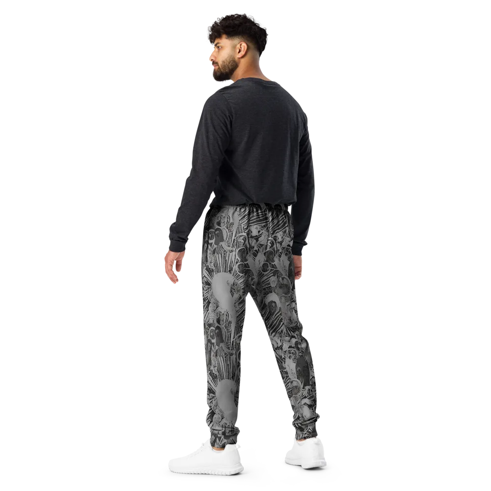 Dusk Enigma on Men's Joggers — Back