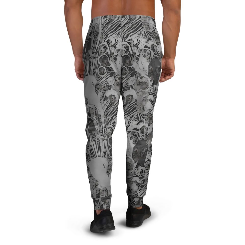 Dusk Enigma on Men's Joggers — Back