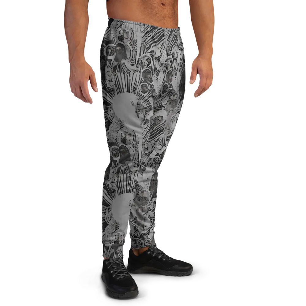 Dusk Enigma on Men's Joggers — Right